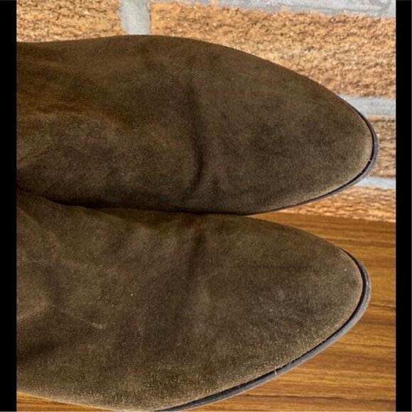 AQUATALIA Farin Olive Green BuckleBooties 8 - Picture 4 of 12